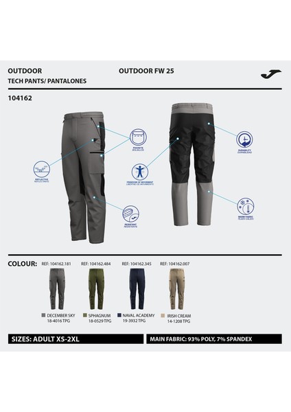 Uzun Pantolon Erkek Explorer Gri 104162.181 modelleri