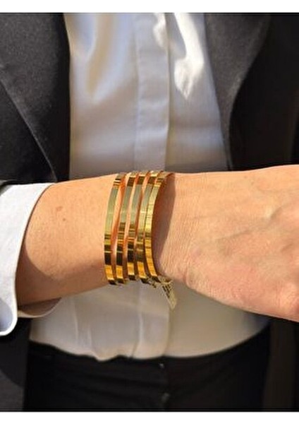 14 Ayar Altın Ray Ajda Bilezik - 6,8-7 Gram Altın Ray Bilezik - Yatırımlık Hediye Altın Bilezik modelleri