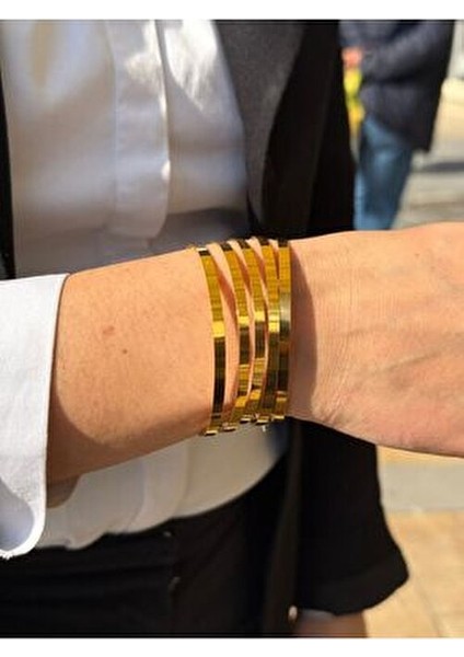 14 Ayar Altın Ray Ajda Bilezik - 6,8-7 Gram Altın Ray Bilezik - Yatırımlık Hediye Altın Bilezik fırsatları