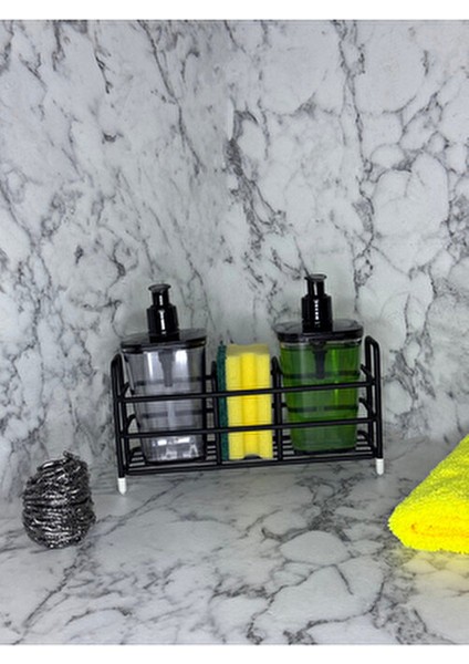 Tezgah Üstü Banyo Mutfak Düzenleyici, Lavobo Yanı Organizer Siyah modelleri