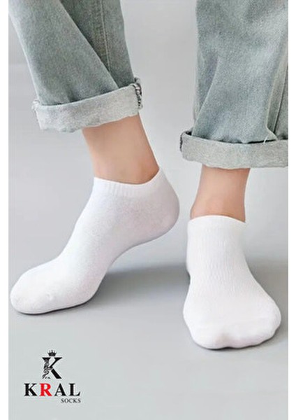 Kadın - Erkek (10 Çift ) Düz Desen Ekonomik Bilek Boy Patik Çorap modelleri