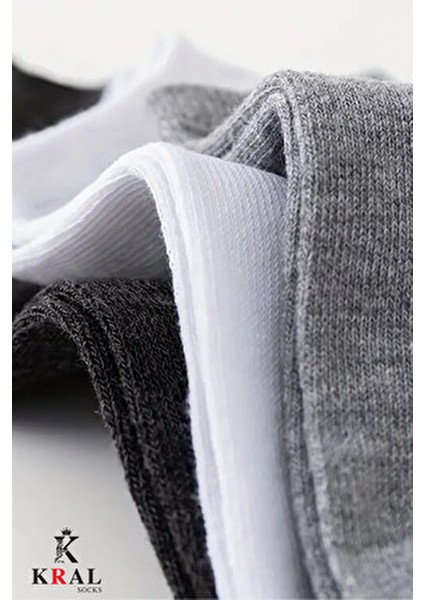 Kadın - Erkek (10 Çift ) Düz Desen Ekonomik Bilek Boy Patik Çorap fırsatları