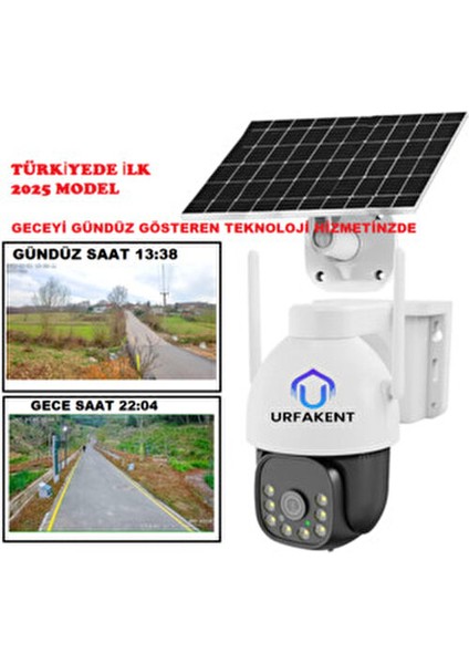 Aov 7/24 4g Solar Kamera Geceyi Gündüz Gösteren Teknoloji