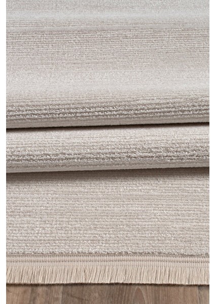 NEHIR26 Krem Akrilik Parlak Iplik Dokuma Yumuşak Halı Yolluk Koridor Salon Oturma Odası Halı fırsatları