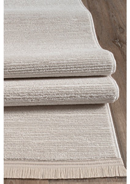 NEHIR26 Krem Akrilik Parlak Iplik Dokuma Yumuşak Halı Yolluk Koridor Salon Oturma Odası Halı indirimleri