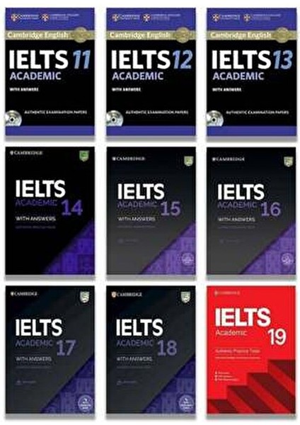 Cambridge English University Ielts 11-19 Academic With Answers With Audio