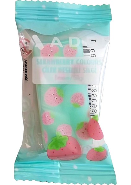 Çilek Silgi Mavi - 1 Adet