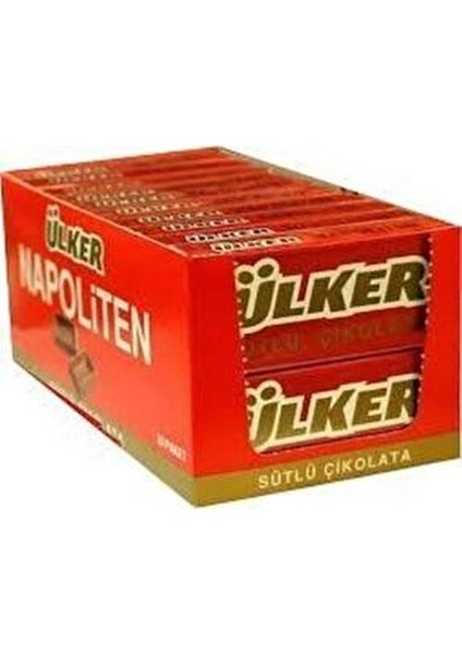 Napoliten Sütlü Çikolata 33 gr 20 Adet