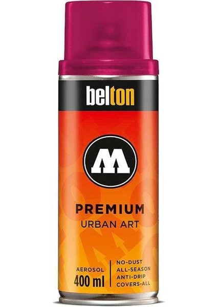 Belton Premium Sprey Boya 400 Ml. 240 Transparent Telemagenta