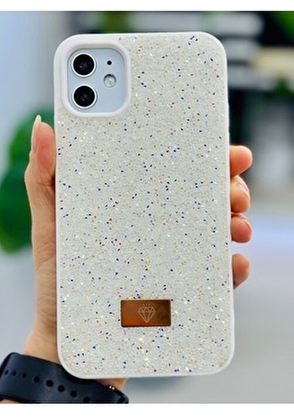 Iphone 11 Uyumlu Elmas Tasarımlı Taşlı Işıltılı Parlak Pırlanta Silikon Kılıf modelleri