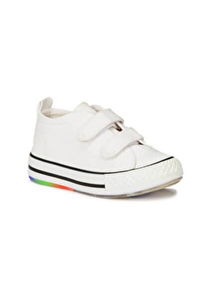 Pino Işıklı Unisex Çocuk Beyaz Spor Ayakkabı