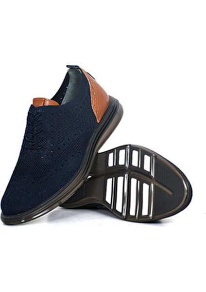 Erkek Spor Ayakkabı Lacivert Örme Triko Eva/tpu Taban - 3541 fırsatları