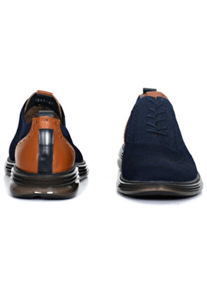 Erkek Spor Ayakkabı Lacivert Örme Triko Eva/tpu Taban - 3541 indirimleri