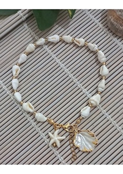 Deniz Kabuğu Deniz Yıldızlı Halhal fiyatları