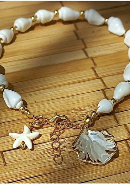 Deniz Kabuğu Deniz Yıldızlı Halhal fırsatları