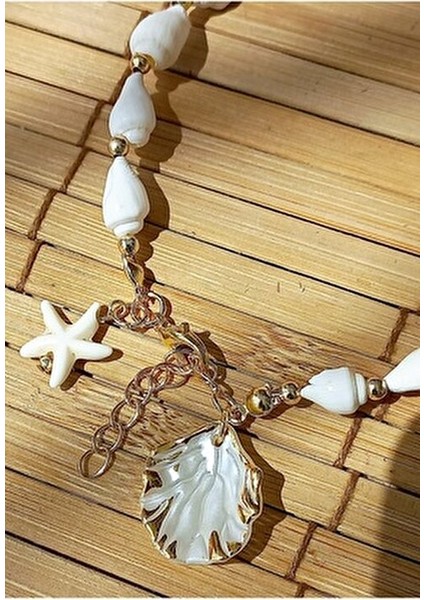 Deniz Kabuğu Deniz Yıldızlı Halhal indirimleri