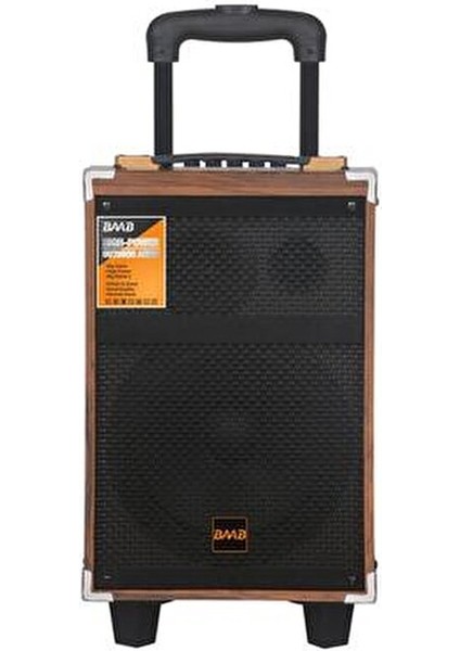 Baab B-Q12 Taşınabilir Şarjlı Bluetooth Hoparlör 40W Rms 12INÇ Büyük Boy Müzik Çalar Ses Sistemi