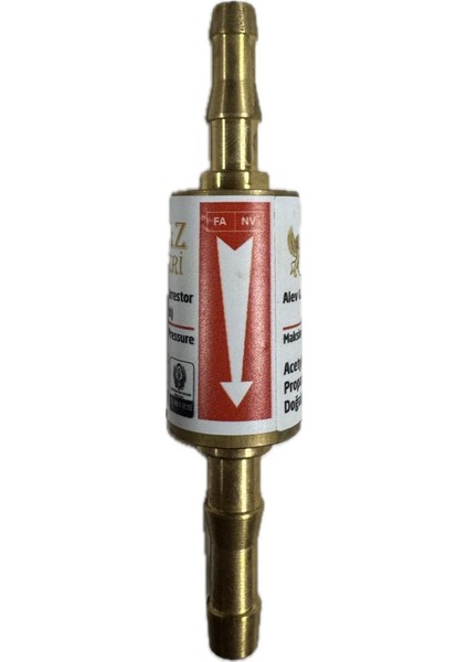 Alev Geri Tepme Emniyet Valfi Asetilen Hortum Arası fiyatları