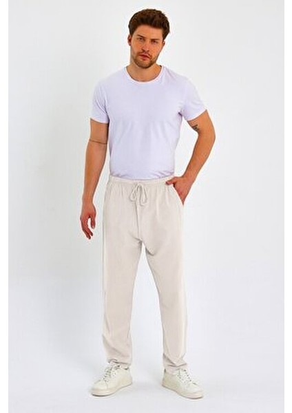 Erkek Büyük Beden %100 Pamuk Keten Görünümlü Pantolon E206 modelleri