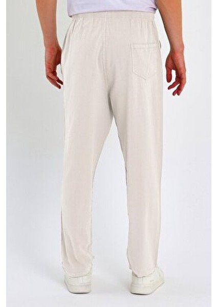 Erkek Büyük Beden %100 Pamuk Keten Görünümlü Pantolon E206 fırsatları