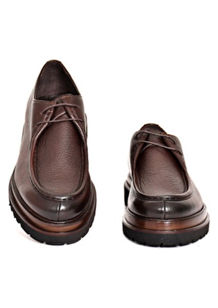 Hakiki Deri Kahverengi Erkek Loafer Ayakkabı Eva Taban - 3094 fiyatları