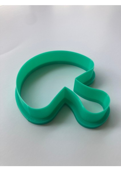 Mantarlı Kurabiye Kalıbı, Yeşil, Plastik, Sevimli Benekli Tasarım, Mutfak Pişirme Aksesuarı