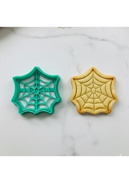 Halloween 5'li Kurabiye Kalıbı Seti, Cadı Şapkası, Balkabağı, Örümcek Ağı, Yarasa, Şeker Temalı fırsatları