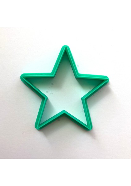 Çok Amaçlı Yıldız Kurabiye Kalıbı | Yılbaşı, Doğum Günü ve Parti Için | Bisküvi ve Kil Kesici modelleri