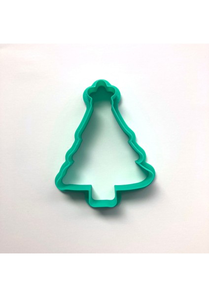 Süslü Yılbaşı Ağacı Kurabiye Kalıbı | Yıldızlı ve Desenli | Yeni Yıl Partisi Özel fırsatları