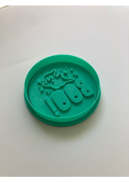 Halloween Temalı Kurabiye Kalıbı, Boo Yazılı 3D Baskı Hayalet Tasarımlı, Yeşil, Hamur Şekillendirici modelleri