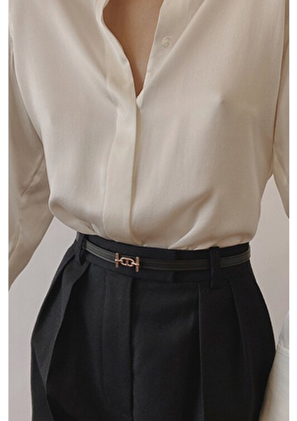 Kadın Gold Tokalı Ince Pantolon, Gömlek, Ceket, Elbise, Kazak Kemeri fiyatları