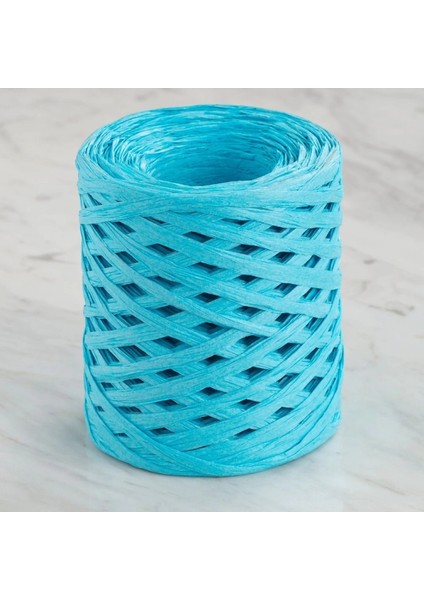 Loren Natural Raffia 90 gr Turkuaz Kağıt Ip - 20
