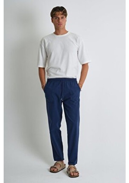 Erkek Büyük Beden %100 Pamuk Keten Görünümlü Pantolon E206 fırsatları