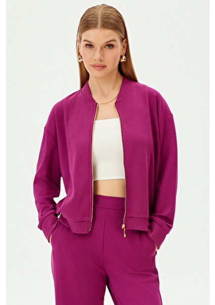 Gold Fermuarlı Pamuklu Regular Sweatshirt fırsatları