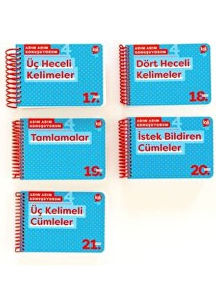 Adım Adım Konuşuyorum Eğitim Seti 4 fiyatları