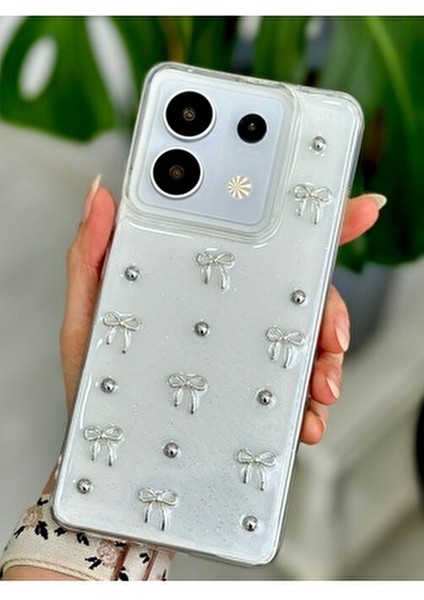 Redmi Note 13 Pro 5g Uyumlu 3D Mini Fiyonk Tasarımlı Oyuncaklı Silikon Kılıf fiyatları