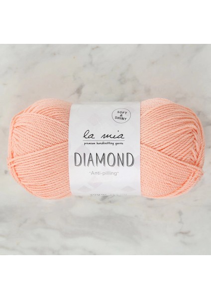 La Mia Diamond Yavruağzı El Örgü Ipi - L026 - 34254