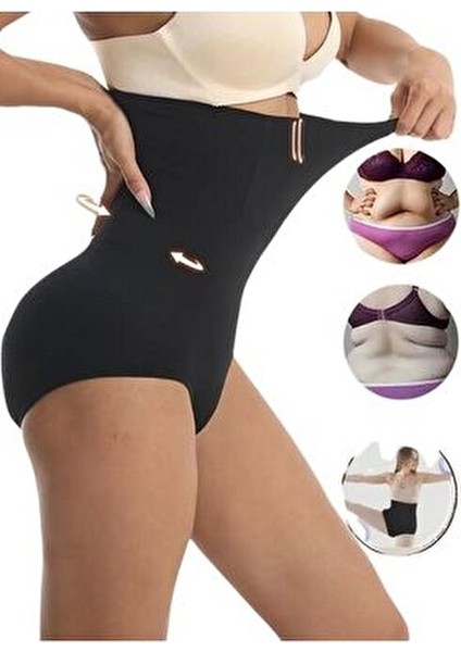 Bonbonetti Kadın Toparlayıcı Etki Şekillendirici Kilotlu Slip Korse Seamless Tasarım