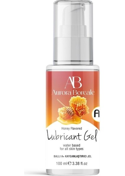 Aurora Boreale Anal A+ Bal Aromalı Kayganlaştırıcı Jel 100 ml