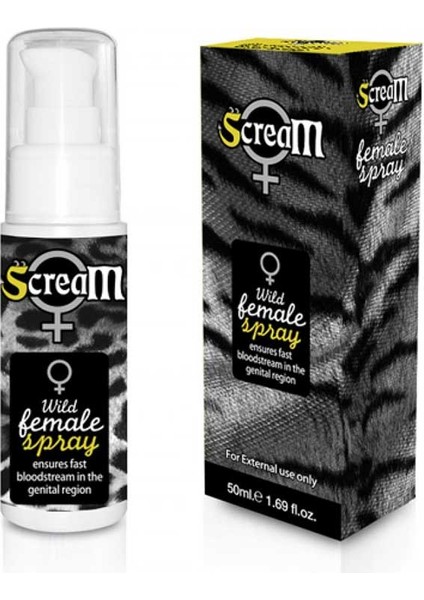 Scream Bayanlara Özel Genital Sprey