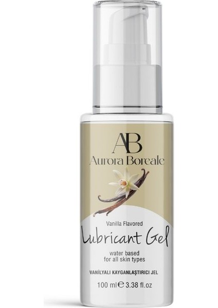 Aurora Boreale Vanilya Aromalı Kayganlaştırıcı Jel 100 ml