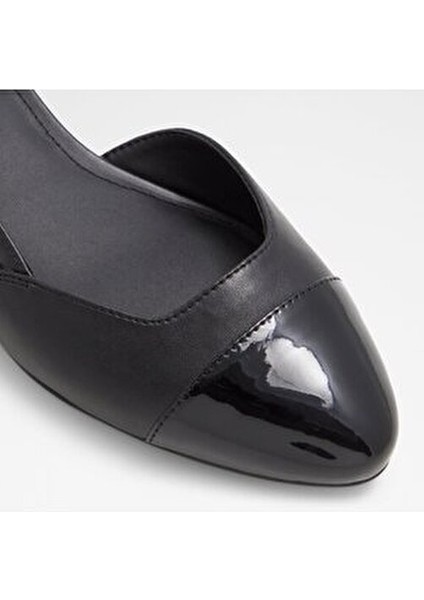 Clementınne - Kadın Suni Deri Siyah Ayakkabı indirimleri