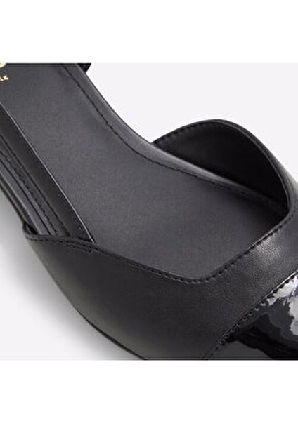 Clementınne - Kadın Suni Deri Siyah Ayakkabı