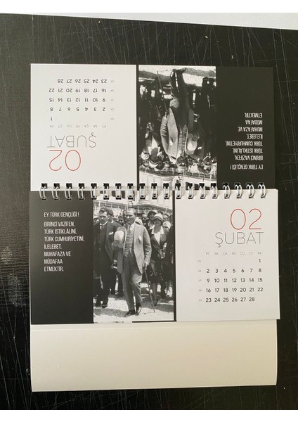 9X17 Bristol Üçgen Takvim