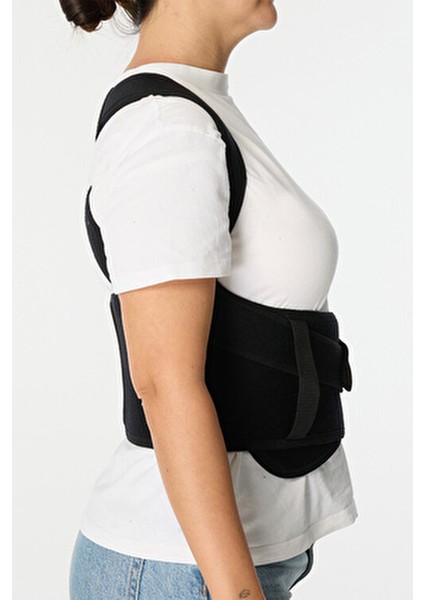 Dik Duruş Korsesi Kadın Erkek Kamburluk Önleyici Korse Sırt Omuz Kambur Dikduruş Durmak Için fırsatları