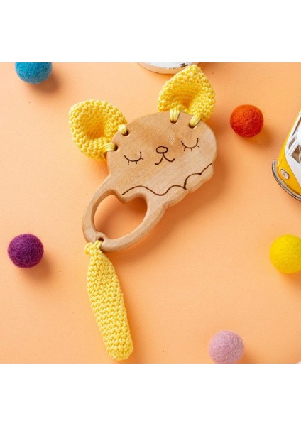 Hobi Baby Araba Figürlü Organik Ahşap Diş Kaşıyıcı fırsatları