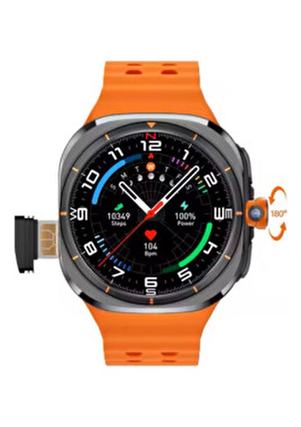 Kalobee U8 Ultra Görüntülü Görüşmeli Hatlı Akıllı Saat 4g