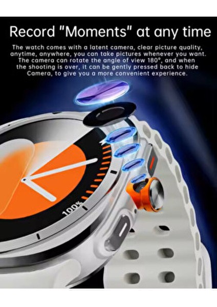 Kalobee U8 Ultra Görüntülü Görüşmeli Hatlı Akıllı Saat 4g indirimleri