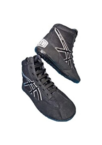 Güreş ve Boks Ayakkabısı Erkekler İçin Kaydırmaz Taban ve Suni Deri Malzeme