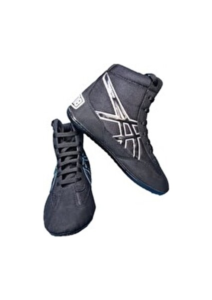 Güreş ve Boks Ayakkabısı Erkekler İçin Kaydırmaz Taban ve Suni Deri Malzeme